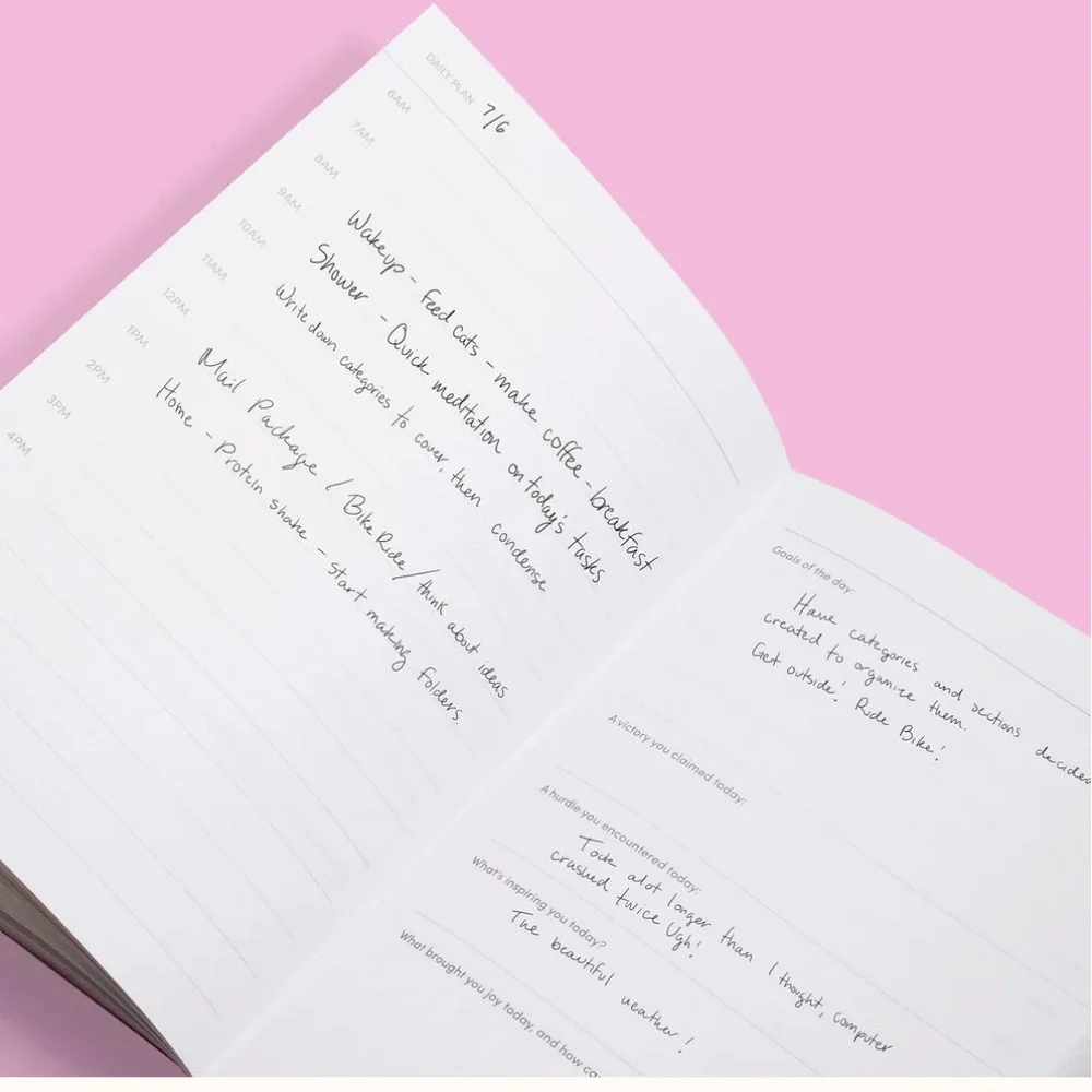 Poketo  Quarterly Planner - Blue